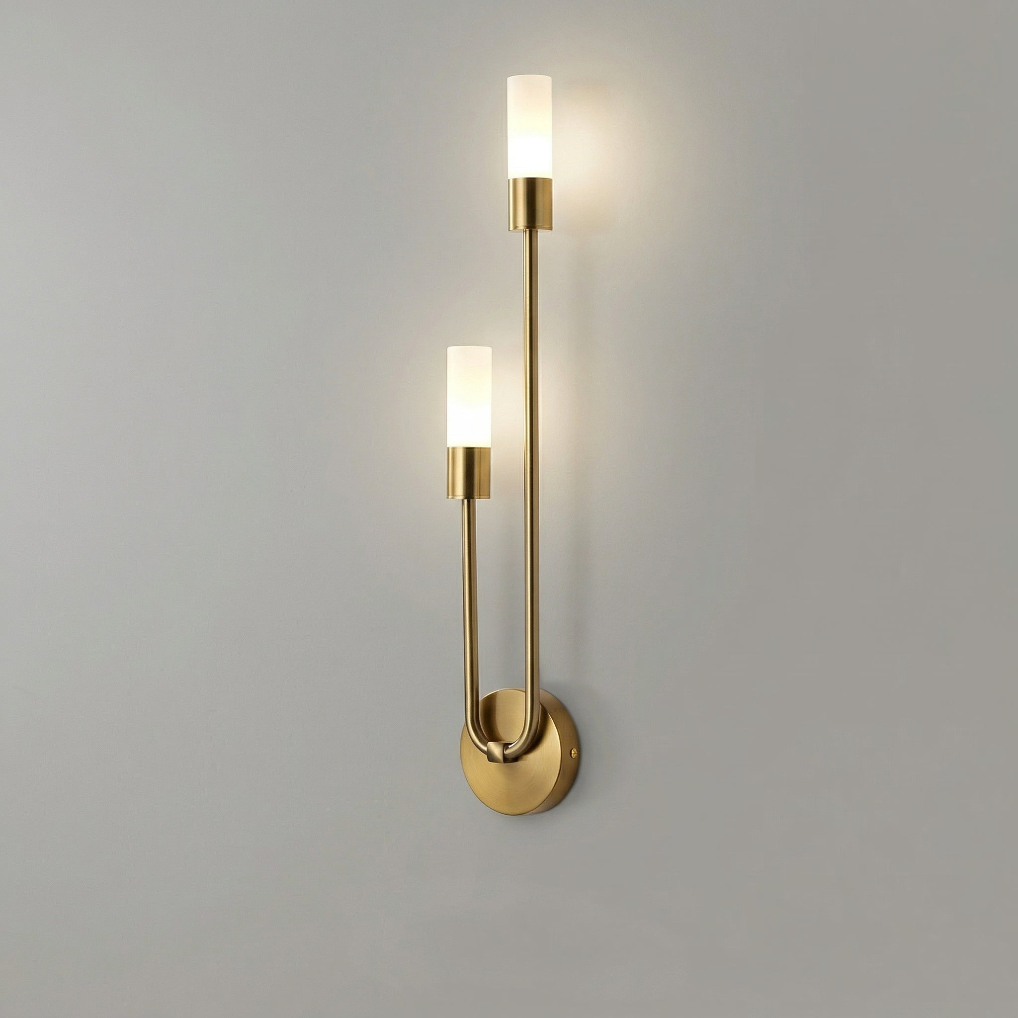 Skandinavische Wandleuchte Goldene Linie